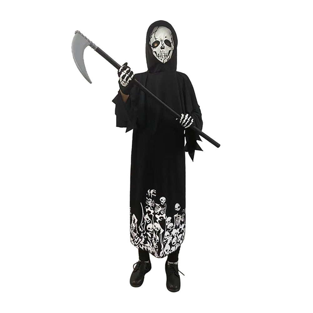 Boys' White Skulls Costume - Dollars & Sense Australia