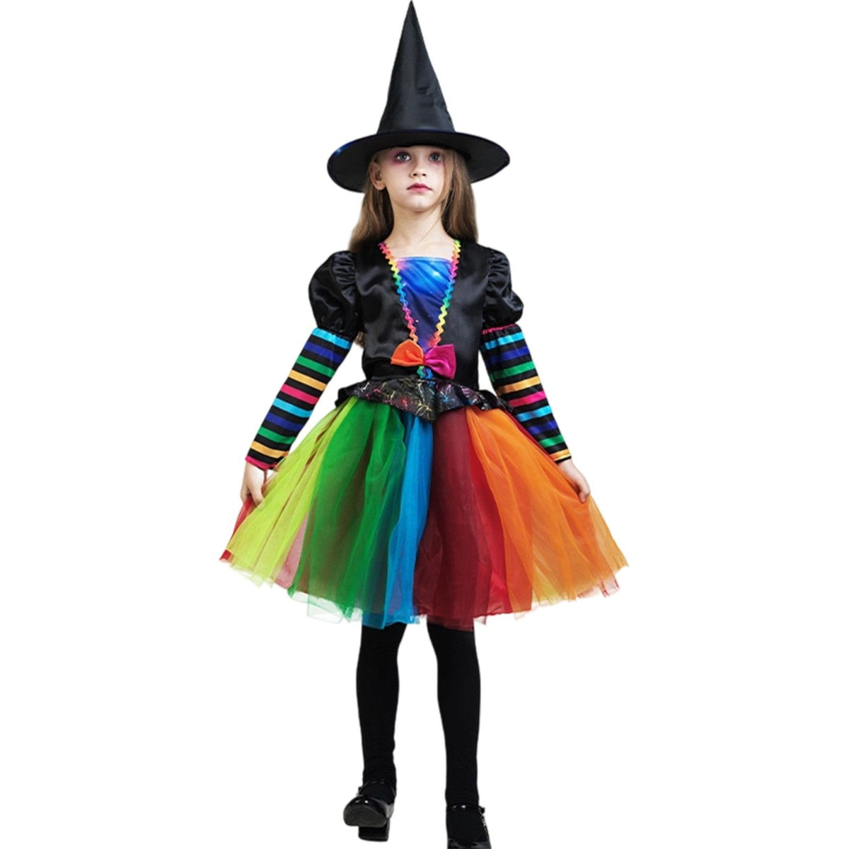 Kids' Rainbow Witch Costume - Dollars & Sense Australia