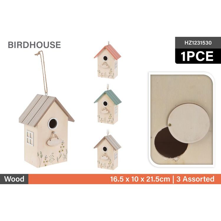 Wooden Birdhouse