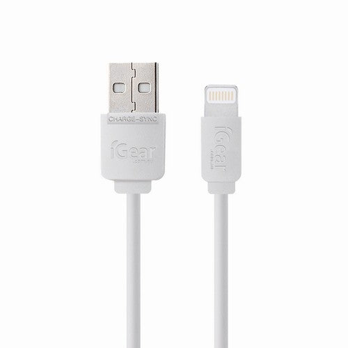 Igear iPhone Cable Charger - White - Dollars and Sense