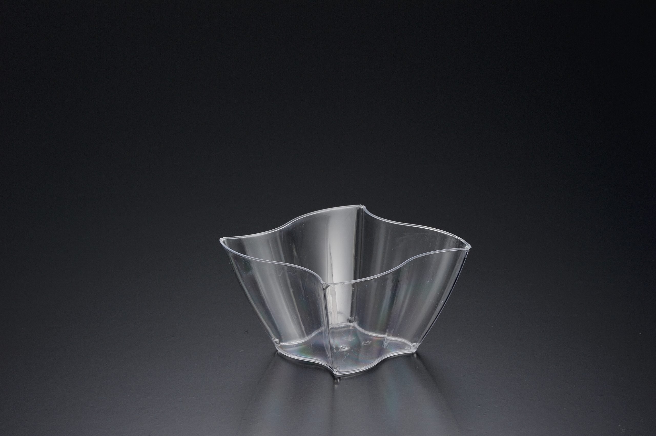 72mm x 72mm x 48mm Mini Dish Wave Bowl Pk10