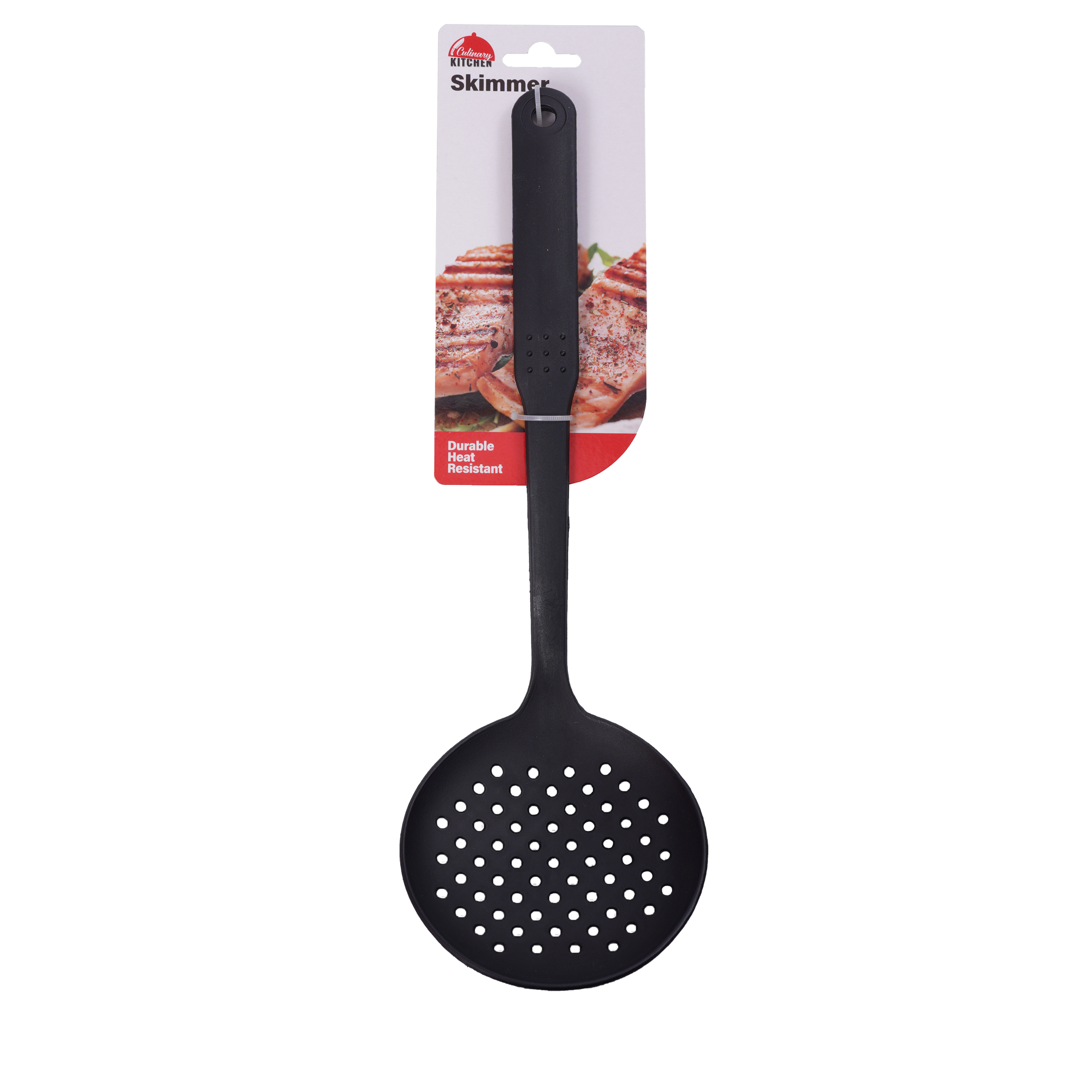 Nylon Kitchen Skimmer - Black