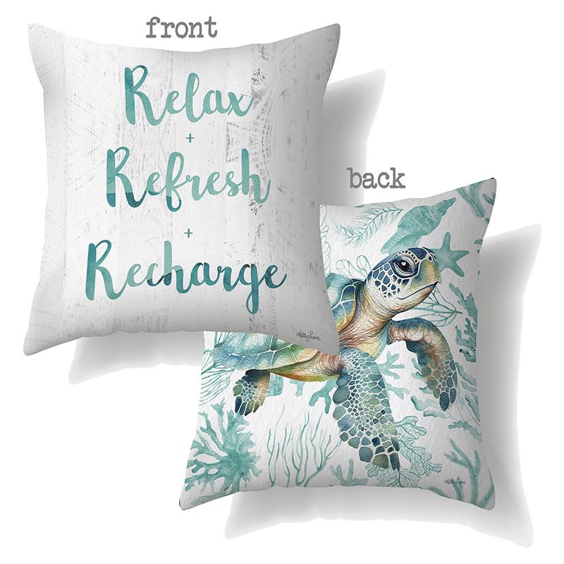 60X60Cm Cushions Coastal Double Sided SKU KLCOCU60 - Dollars and Sense
