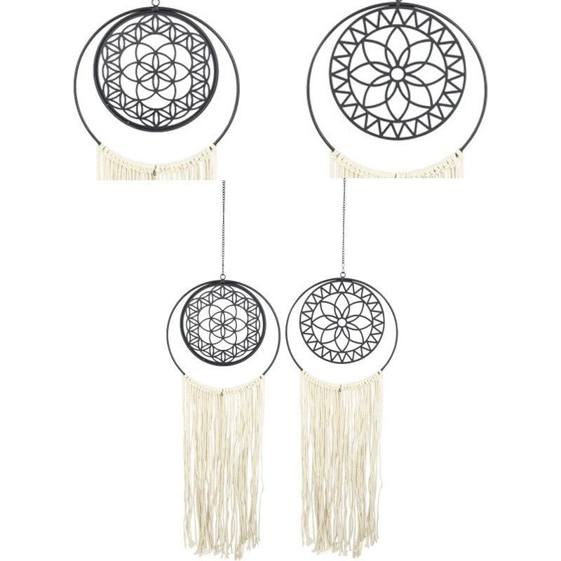 Metal & Macramé - Tree of Life Hanger - Dollars and Sense