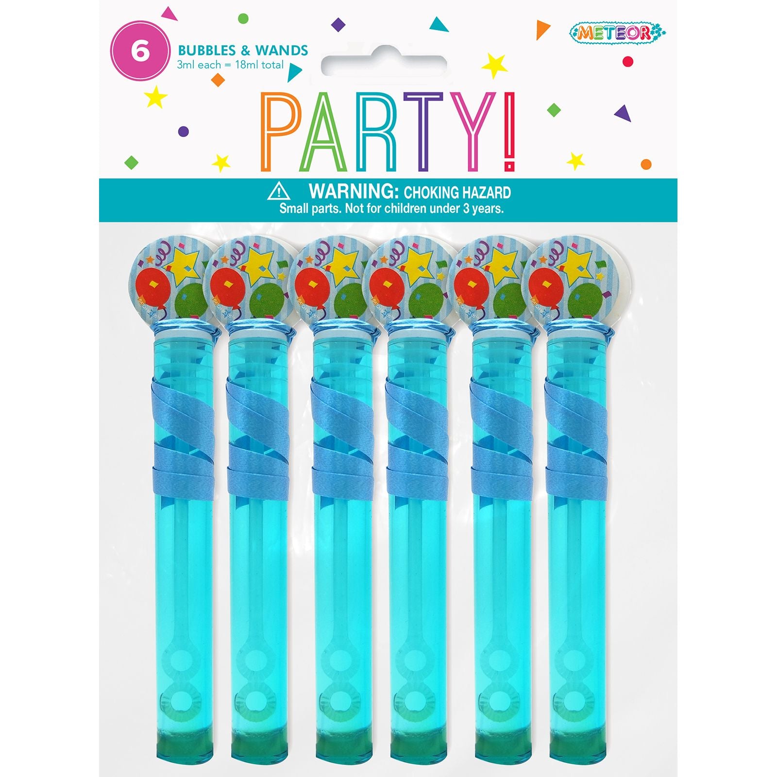 Blue Bubbles & Wands - Party Favors SKU MF-75414 - Dollars and Sense