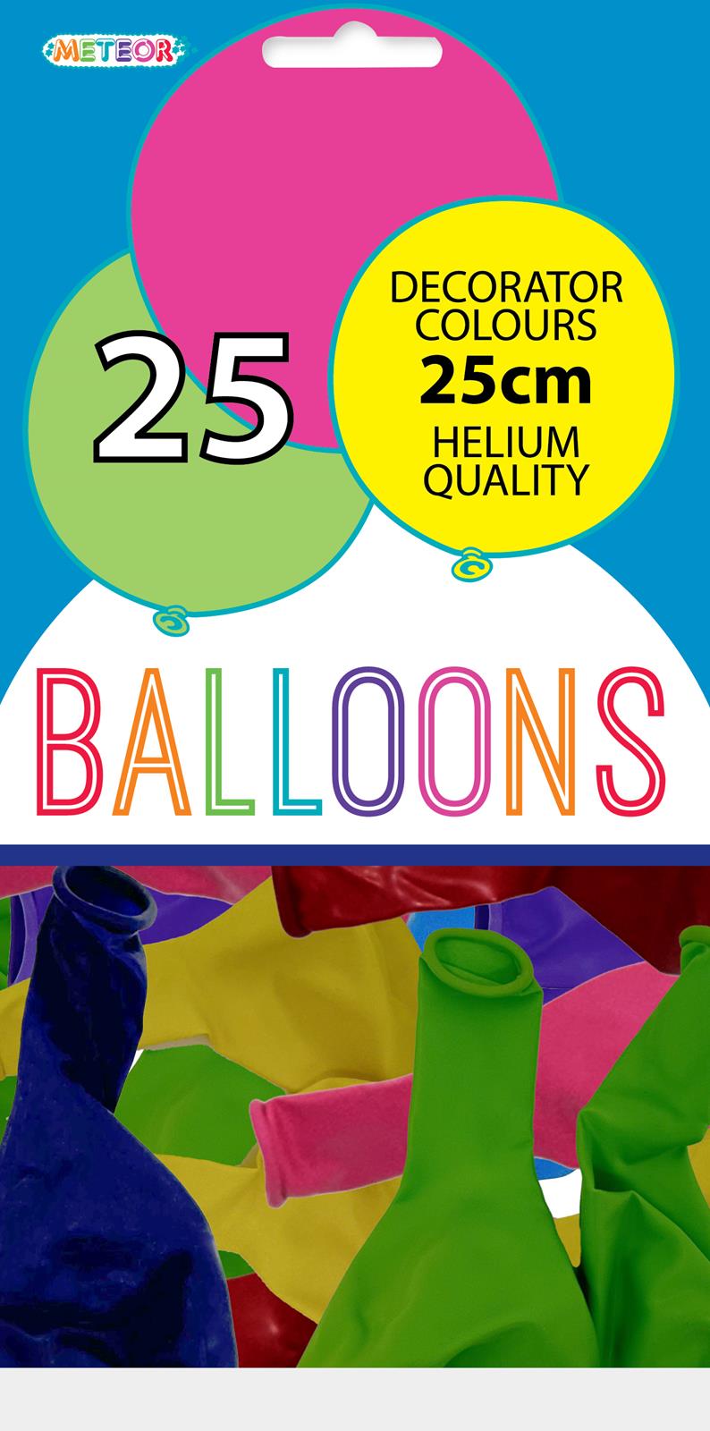 Latex Balloons - Assorted Colours - Dollars and Sense