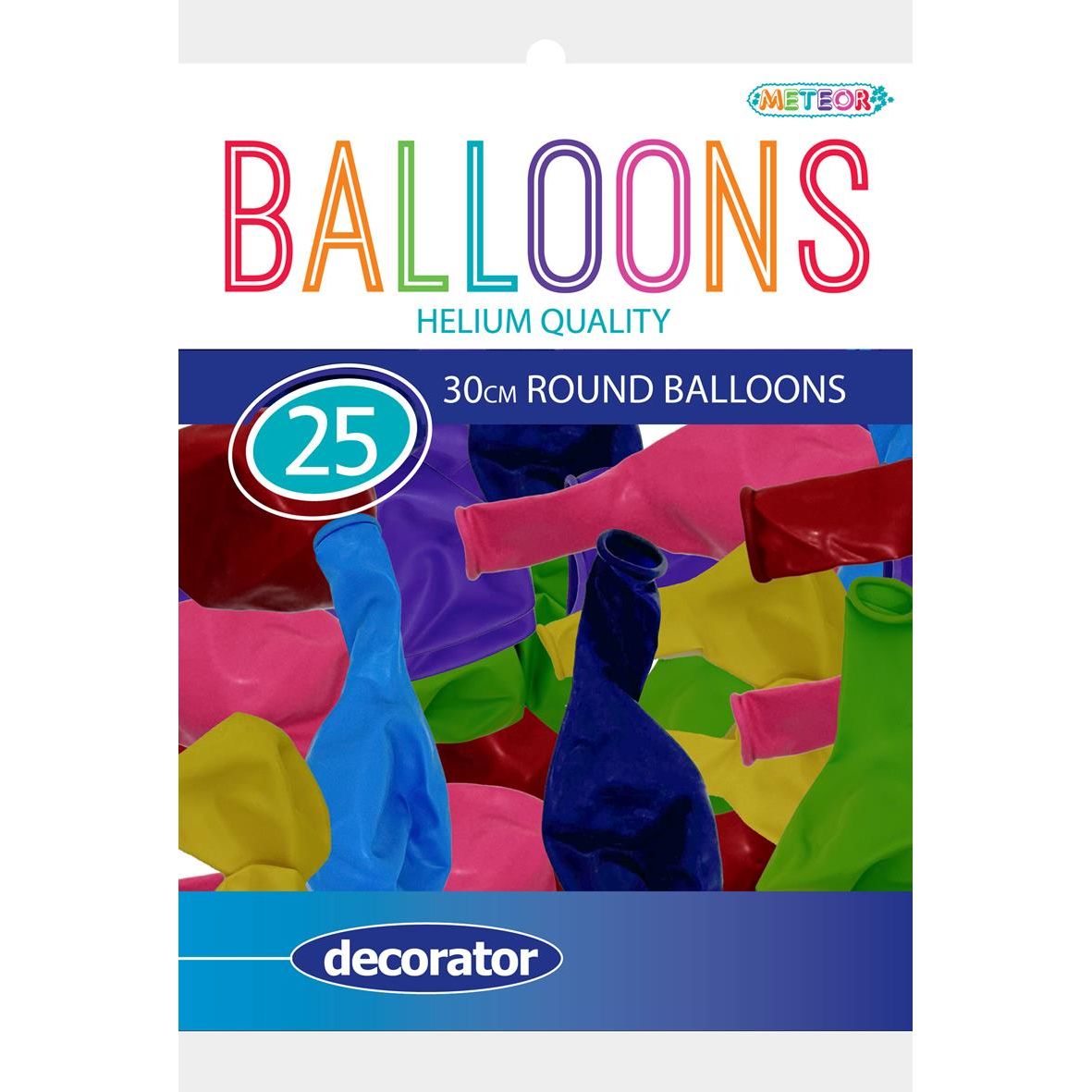 Latex Balloons - Assorted Colours - Dollars and Sense