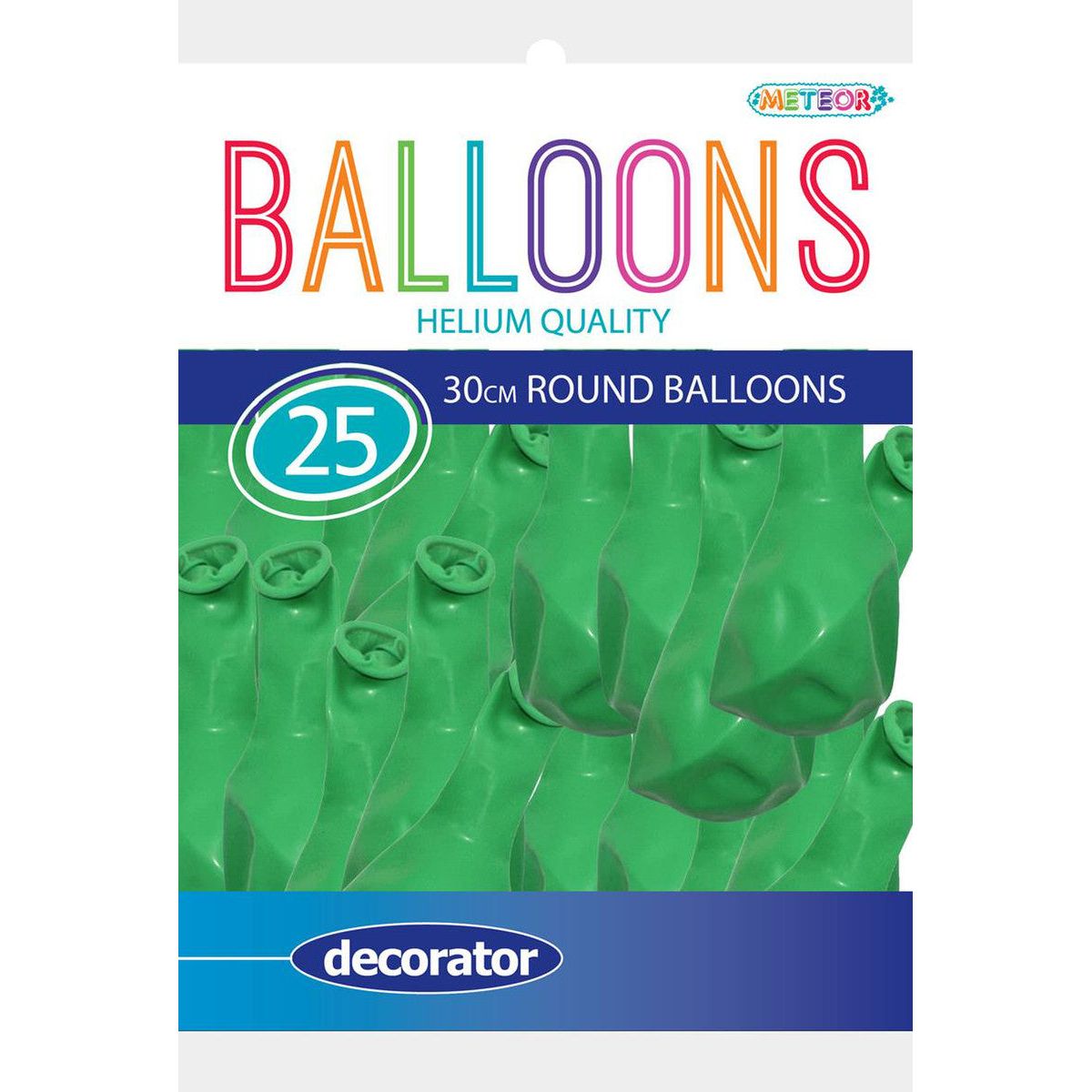 Balloons Jade Green 30cm 25pk
