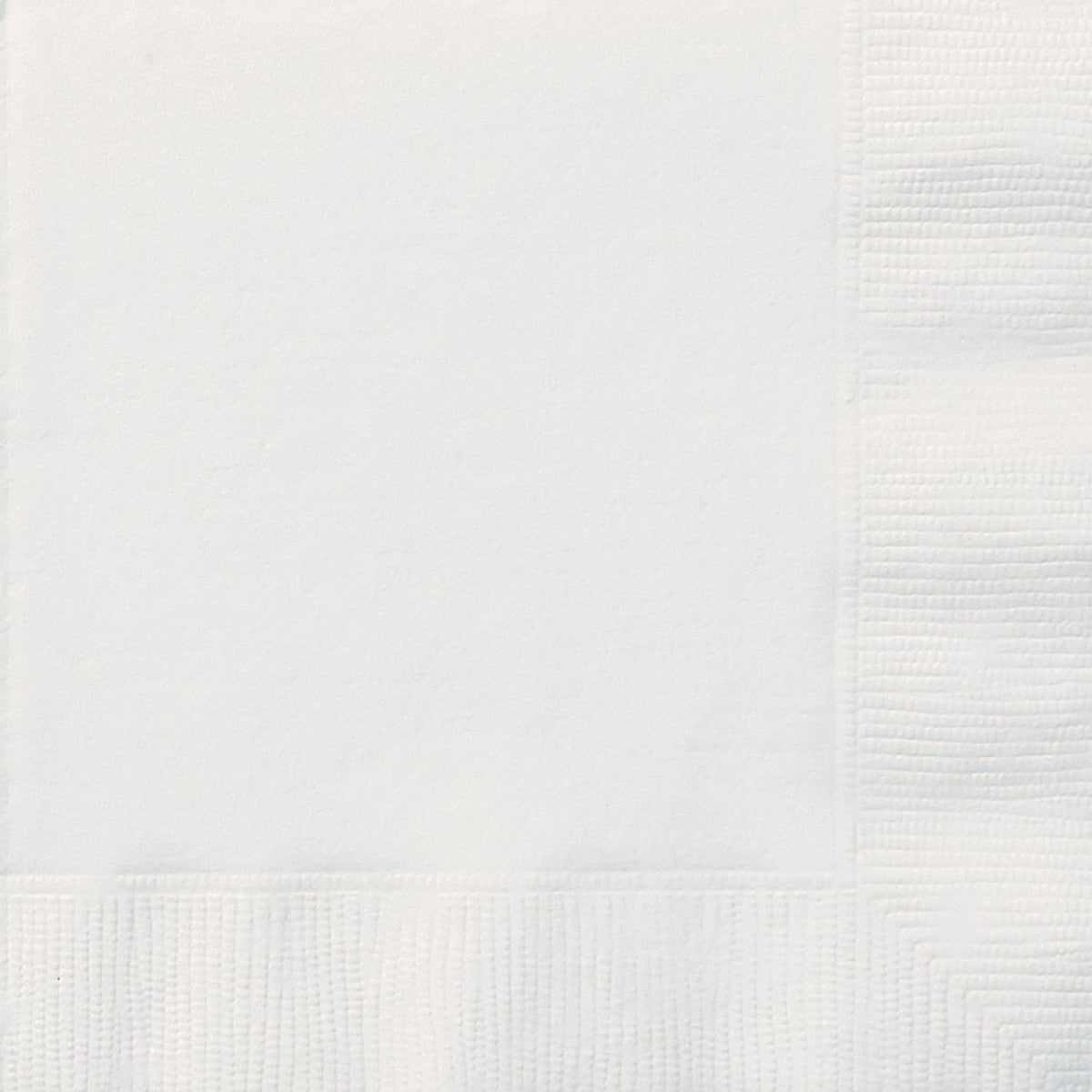 Bright White - Luncheon Napkins - Dollars and Sense