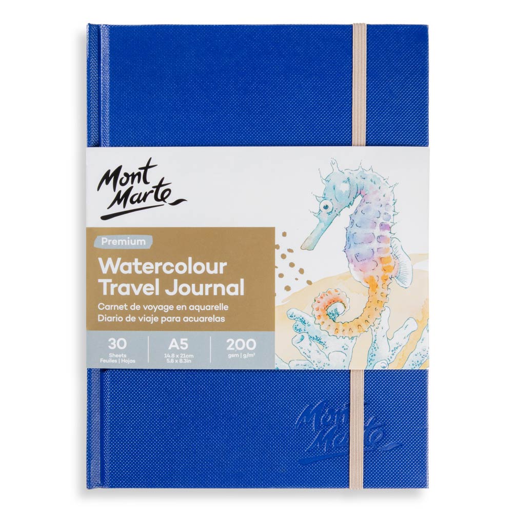 Mont Marte - Watercolour Travel Journal - Dollars and Sense
