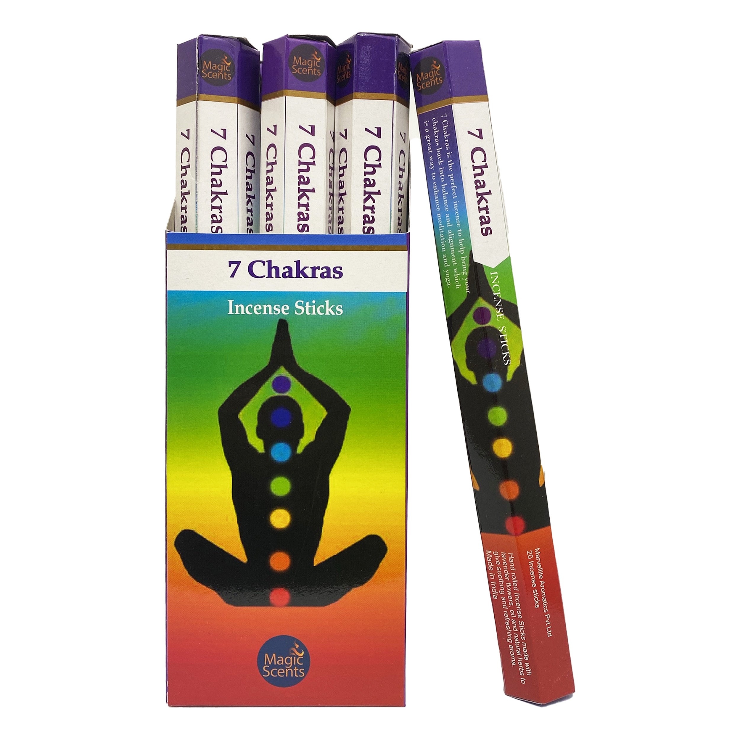 MAGIC SCENTS HEX SEVEN CHAKRAS (B/6)