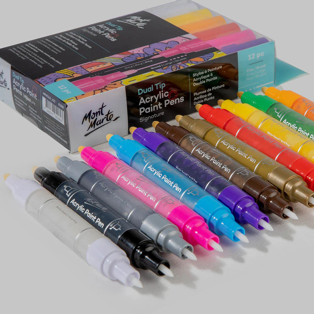 Mont Marte Paint Pens - Acrylic - Dollars and Sense