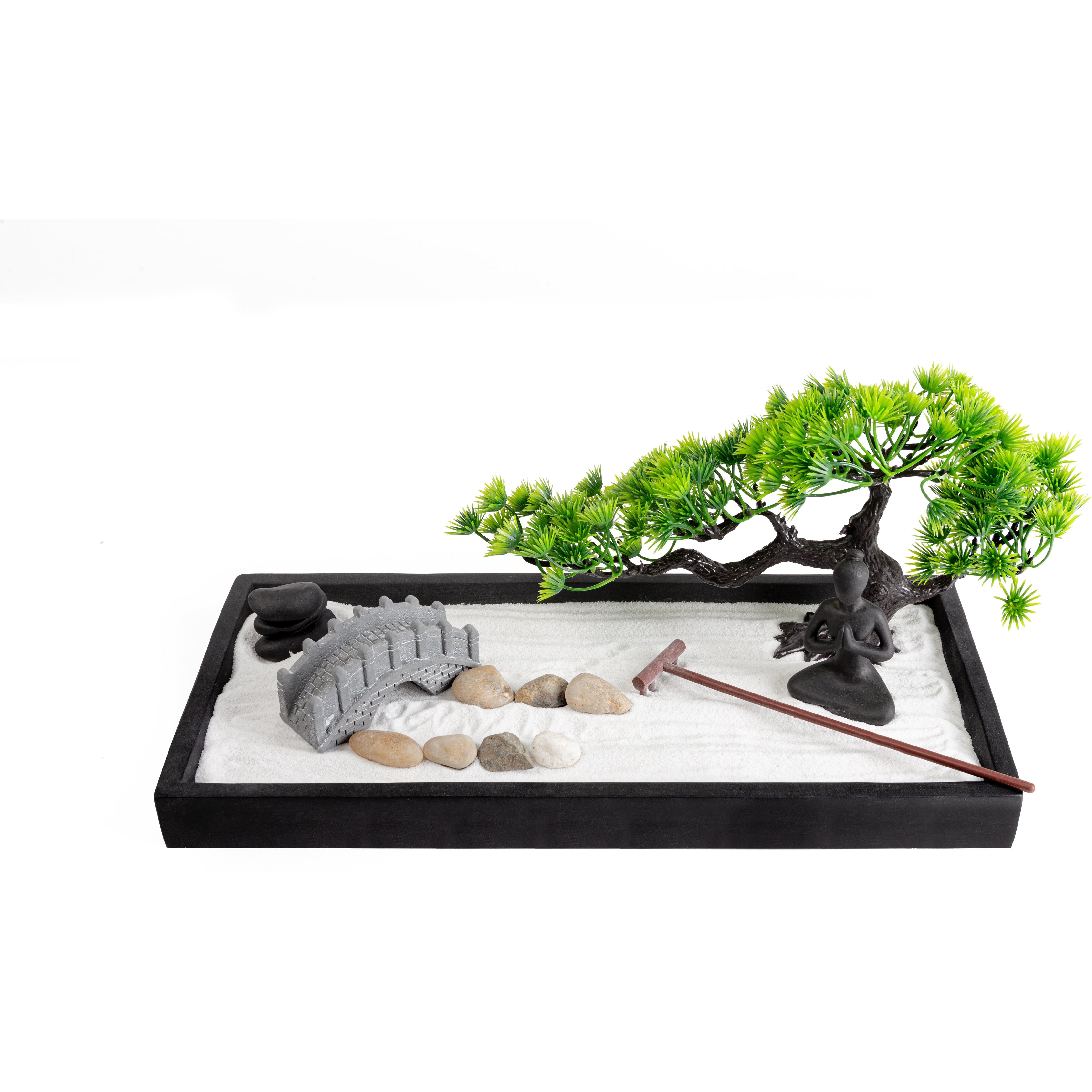 Mini Zen Garden Deco 39.5x18x16cm