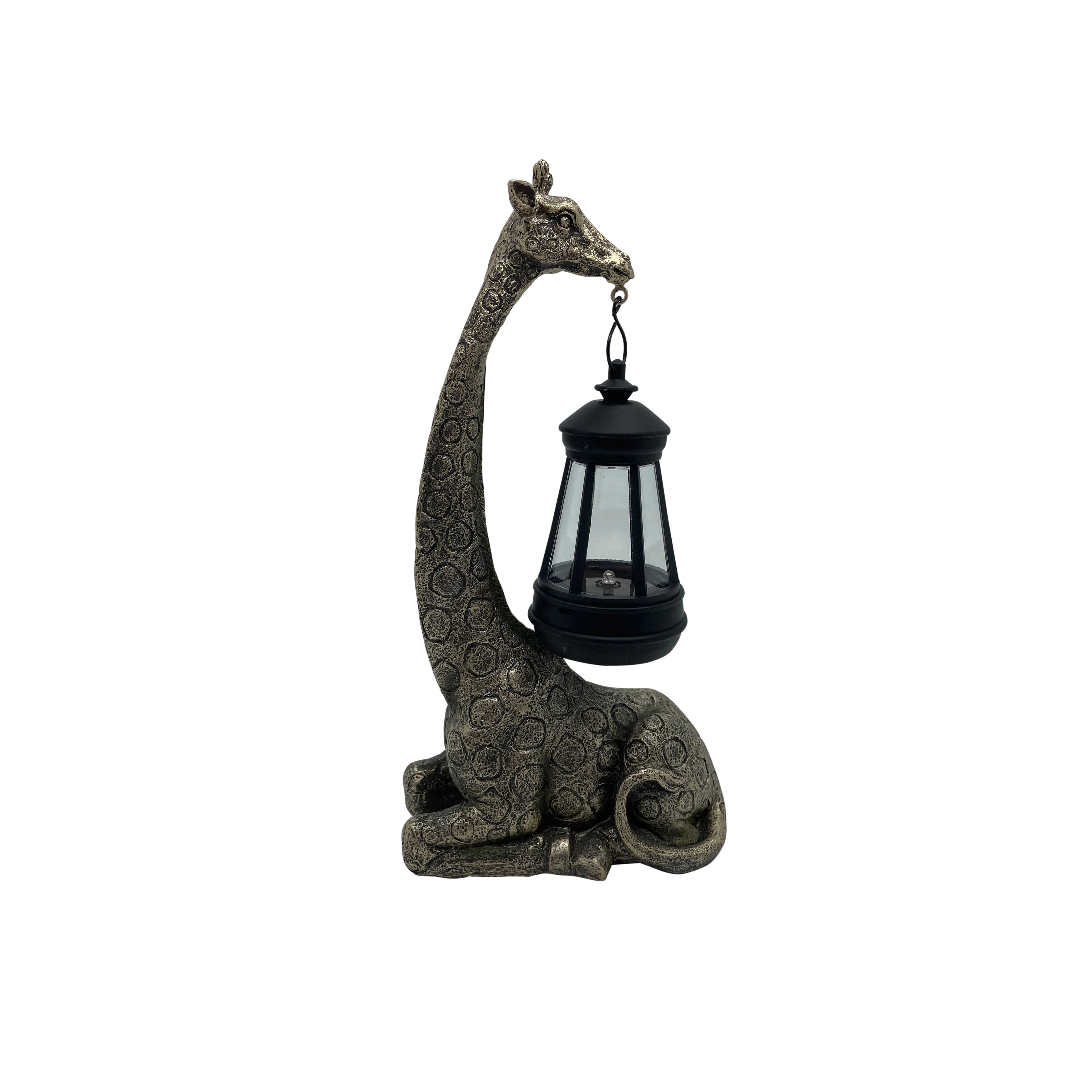 Solar Giraffe with Lantern