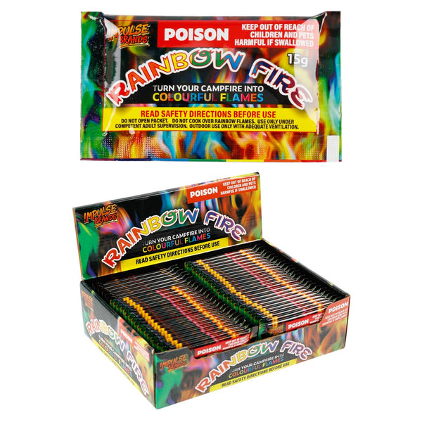 Magic Fire Dust Rainbow Fire | Dollars and Sense