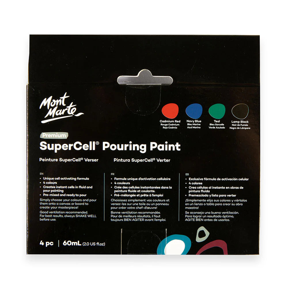Mont Marte SuperCell Pouring Paint - Galaxy - Dollars and Sense
