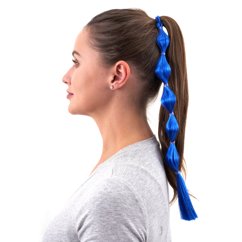 Trolls Single Boho Braid-Blue