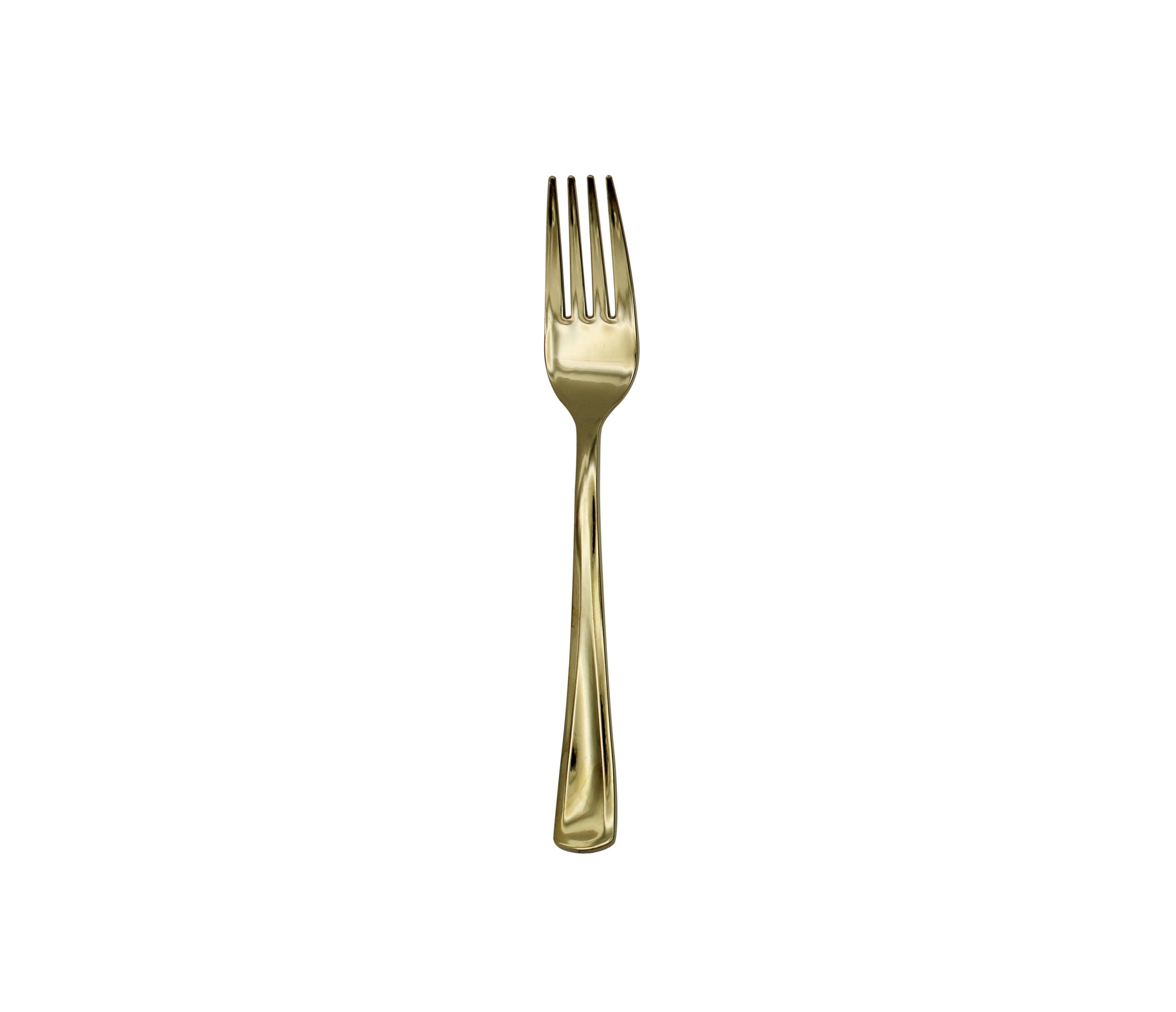 Stainless Steel Heavy Duty Fork Gold Pk12