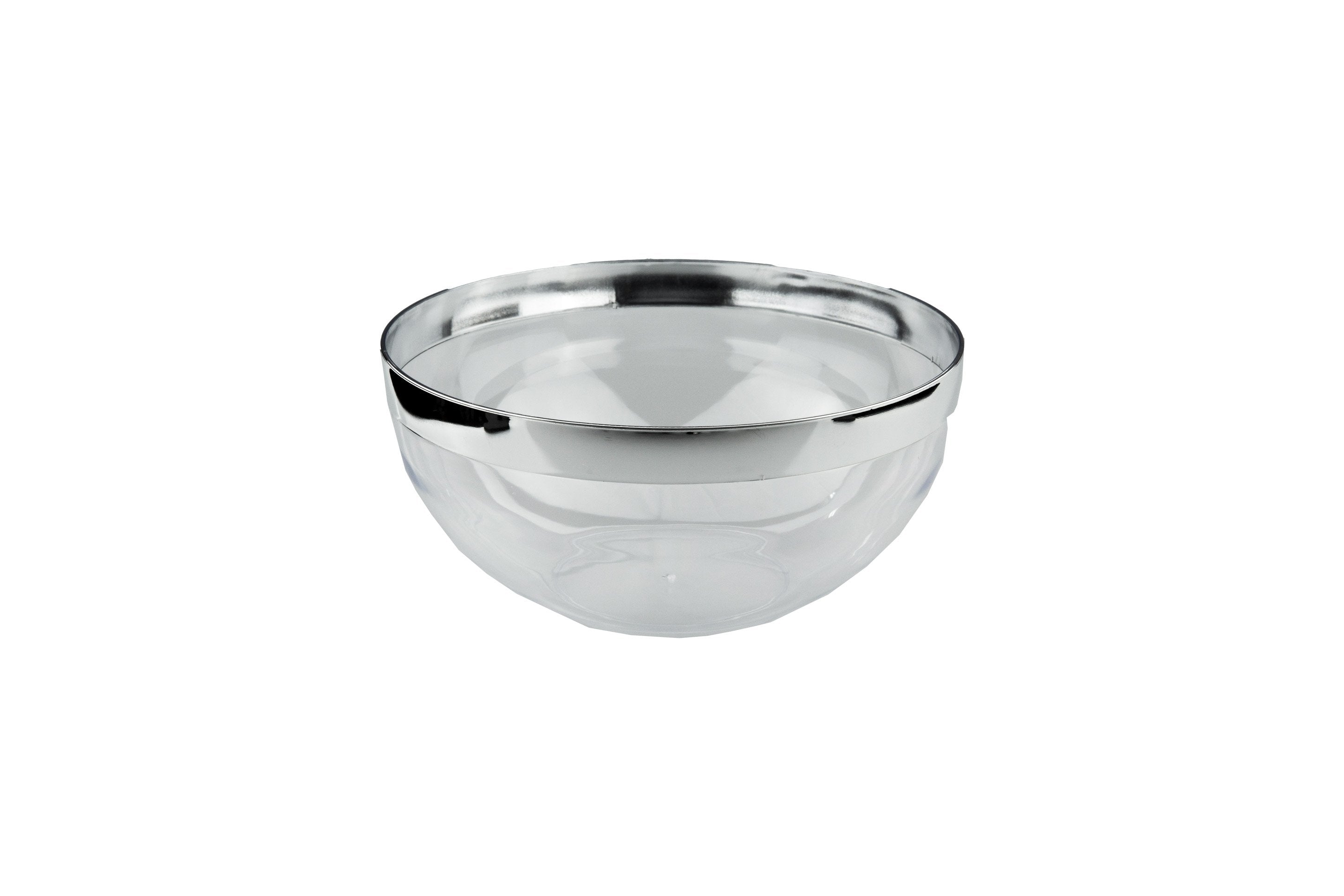 240mm Heavy Duty Salad Bowl With Silver Rim Pk1