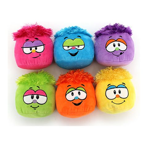 Plush Toy -  Goofy Face Emoji - Dollars and Sense