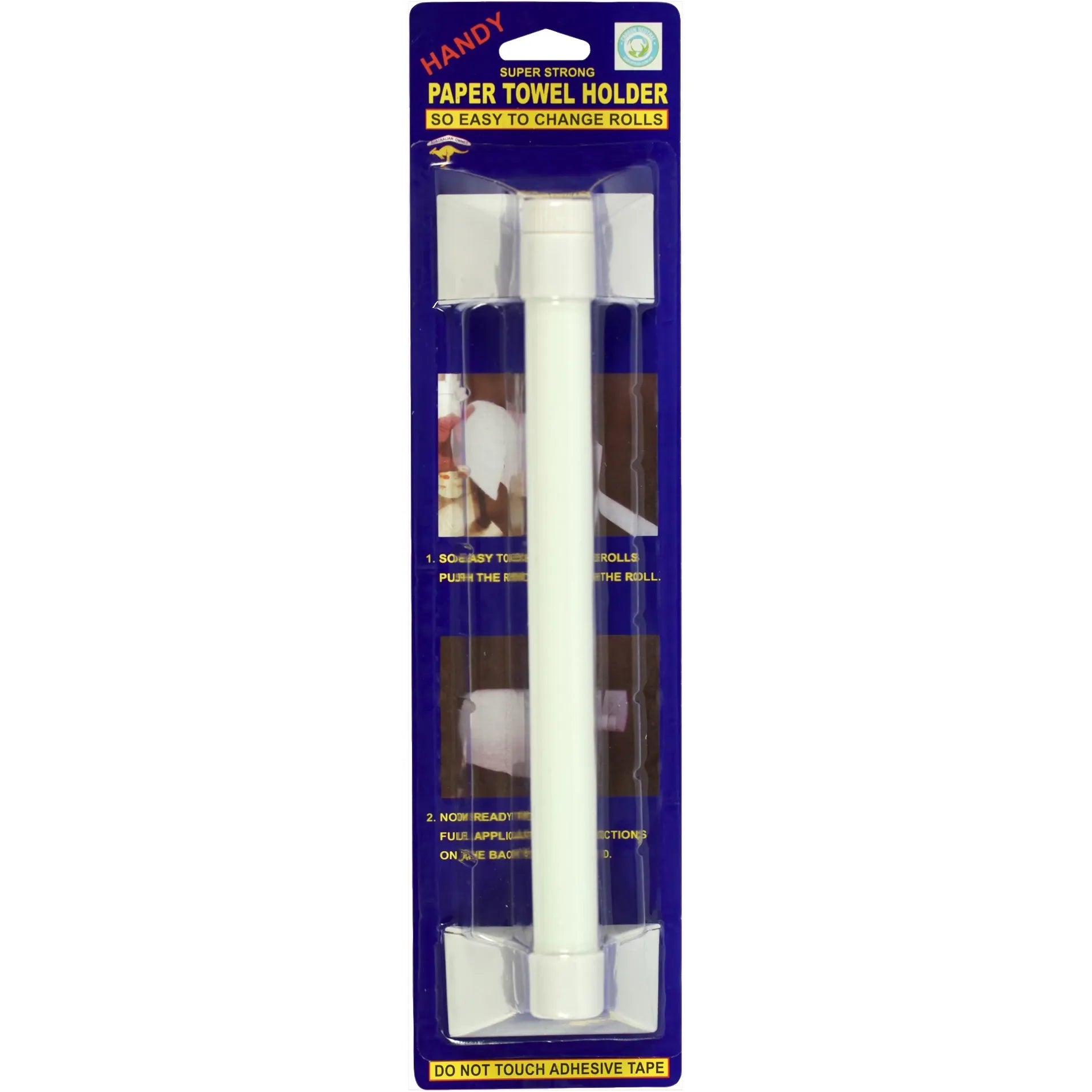 Paper Towel Holder - Easy Pull-Out Rod - Dollars and Sense