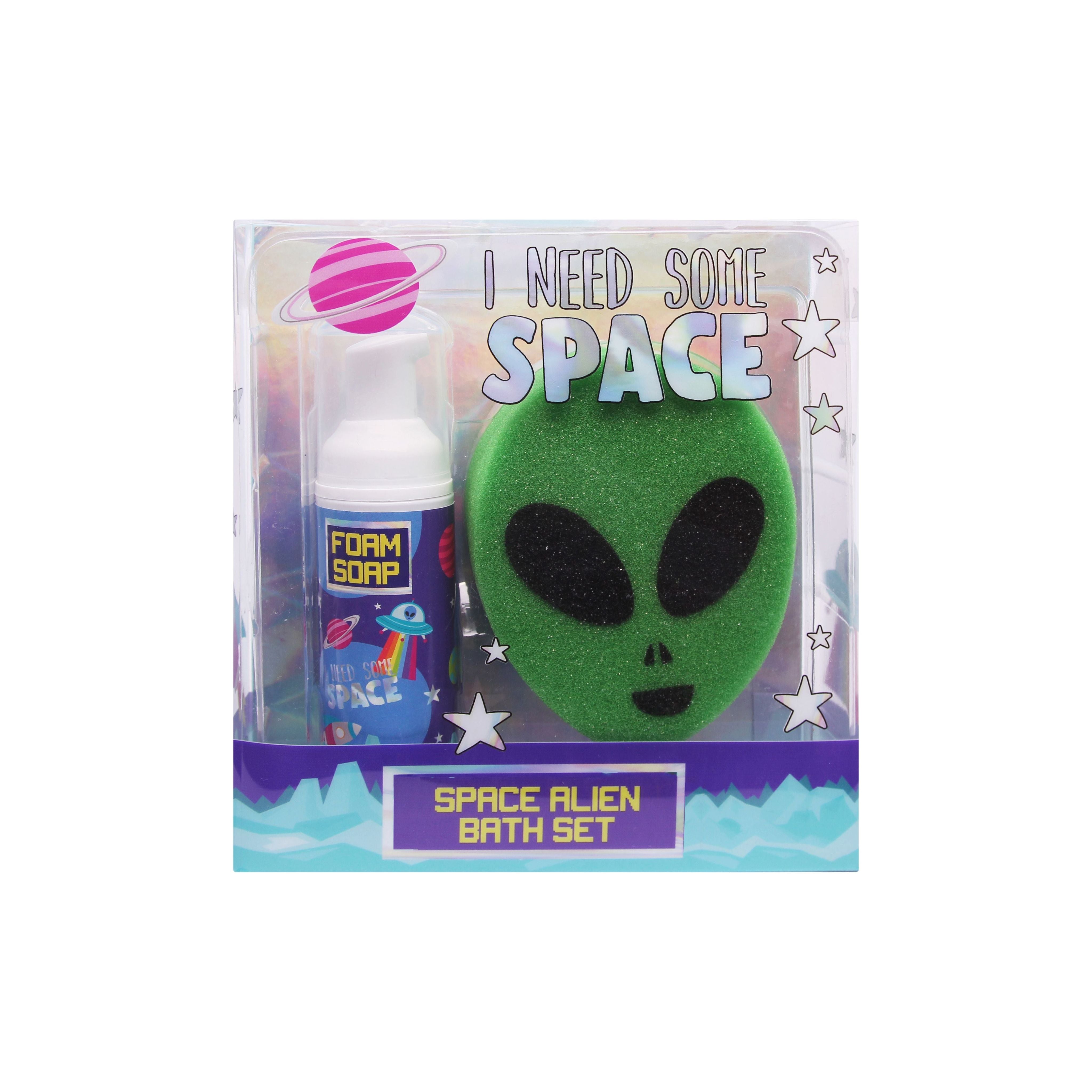 I Need Some Space Foam Soap with Alien Sponge - Dollars and Sense