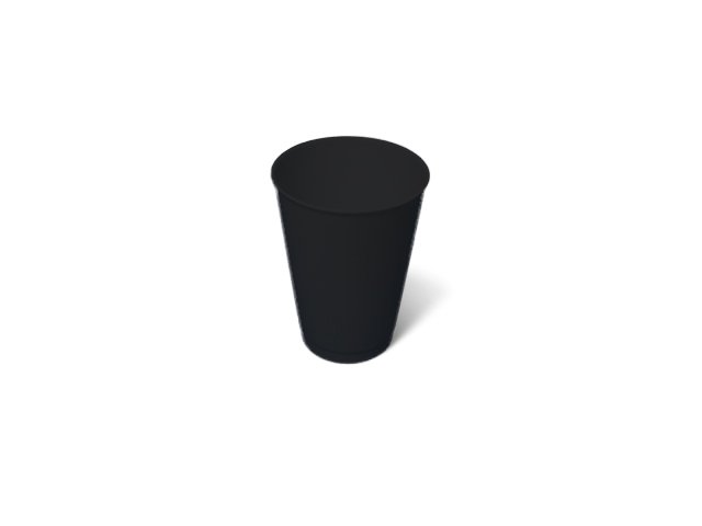380mL Reusable Tumbler Black Pk10