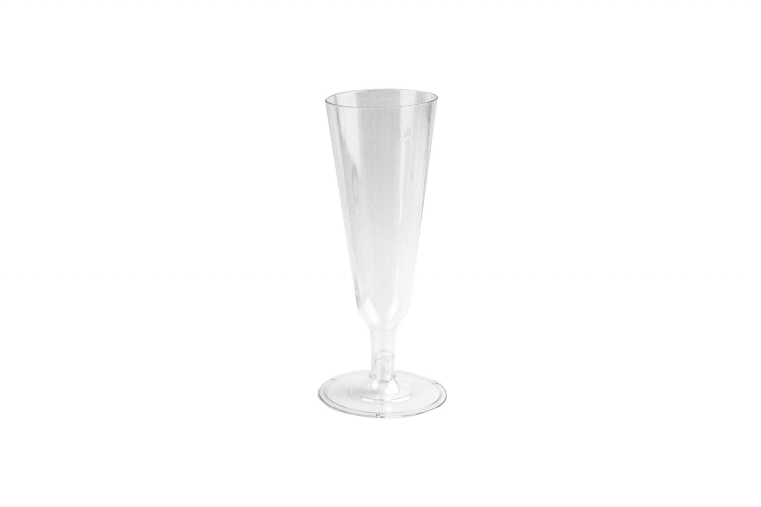 150mL Reusable Champagne Glass Pk6