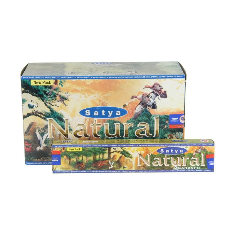 Satya Natural Incense 15grams SKU SATNAT - Dollars and Sense