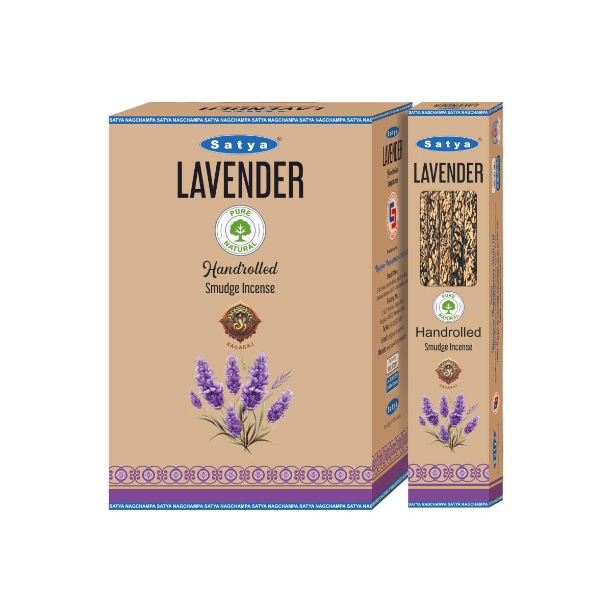 Satya Smudge Lavender Incense Sticks SKU SATSMLAV - Dollars and Sense