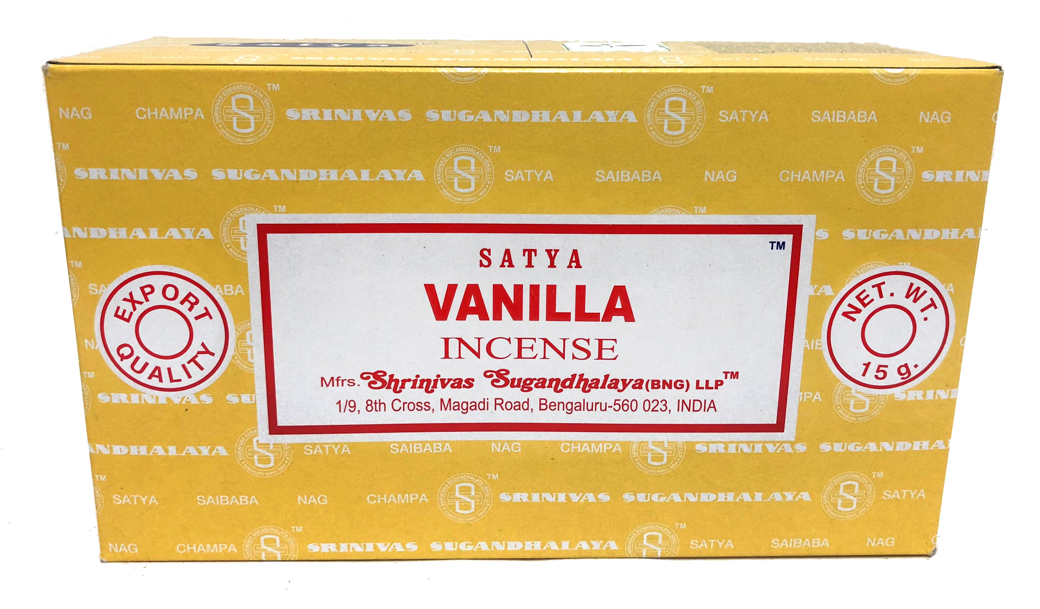 Satya Incense Vanilla 15GM