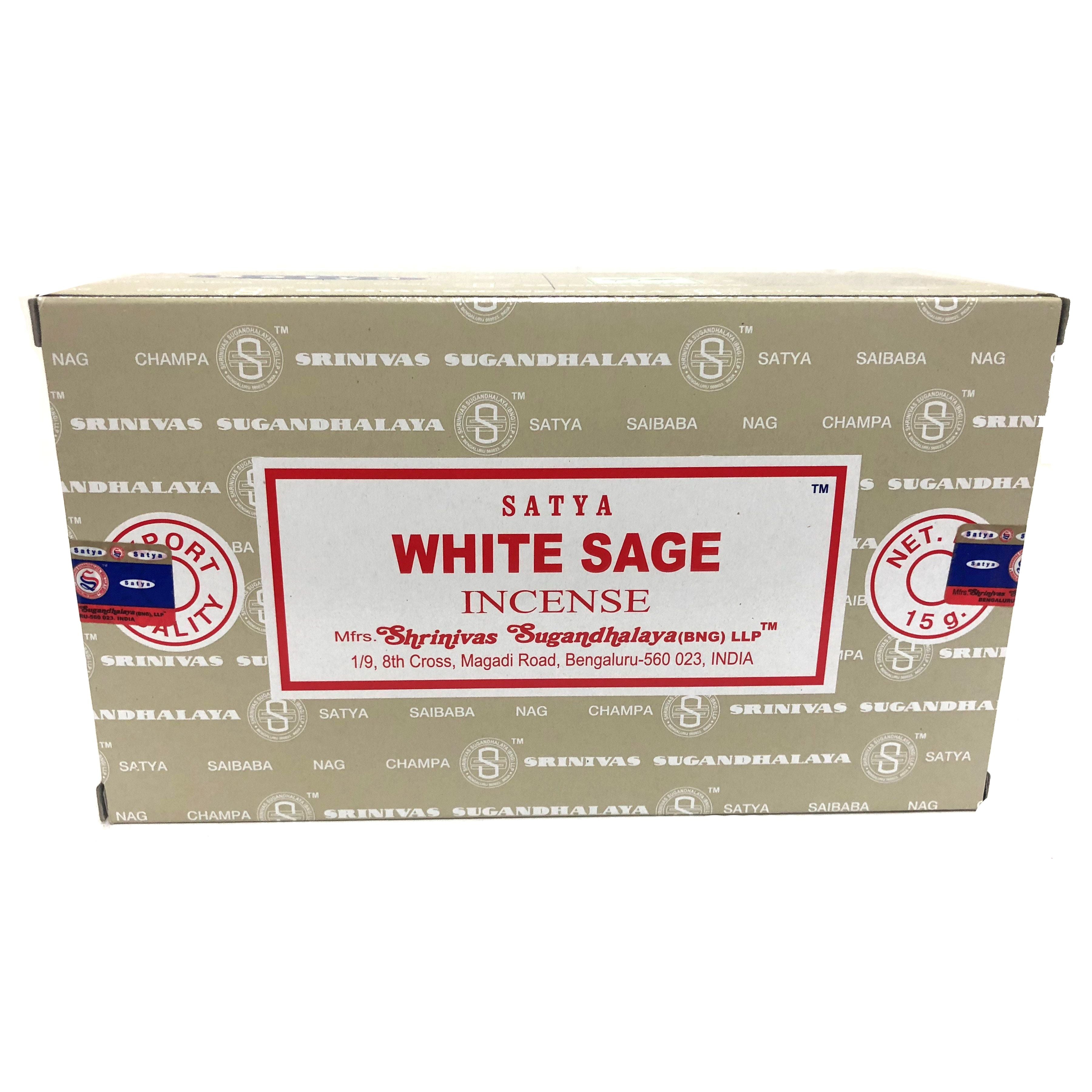 Satya Incense White Sage 15GM