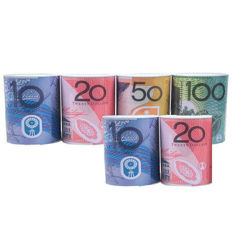 Money Box Tin - Jumbo - Dollars and Sense