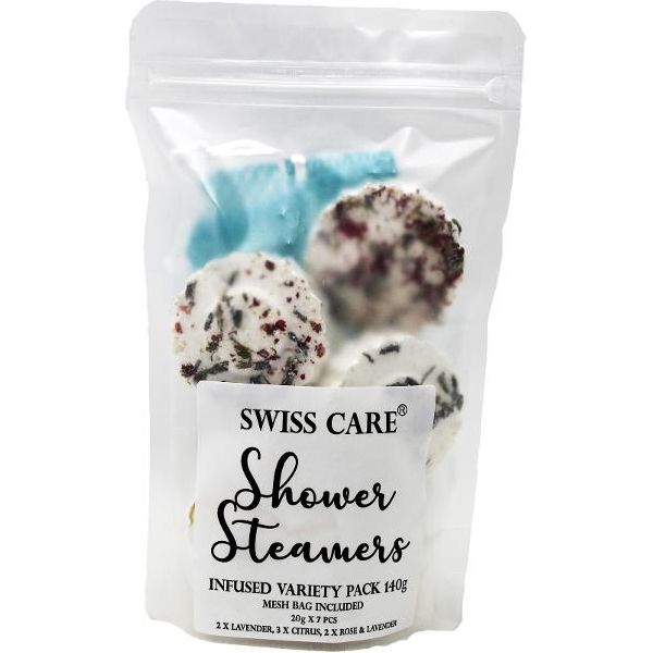 Swiss Care Shower Steamers Infused Variety P