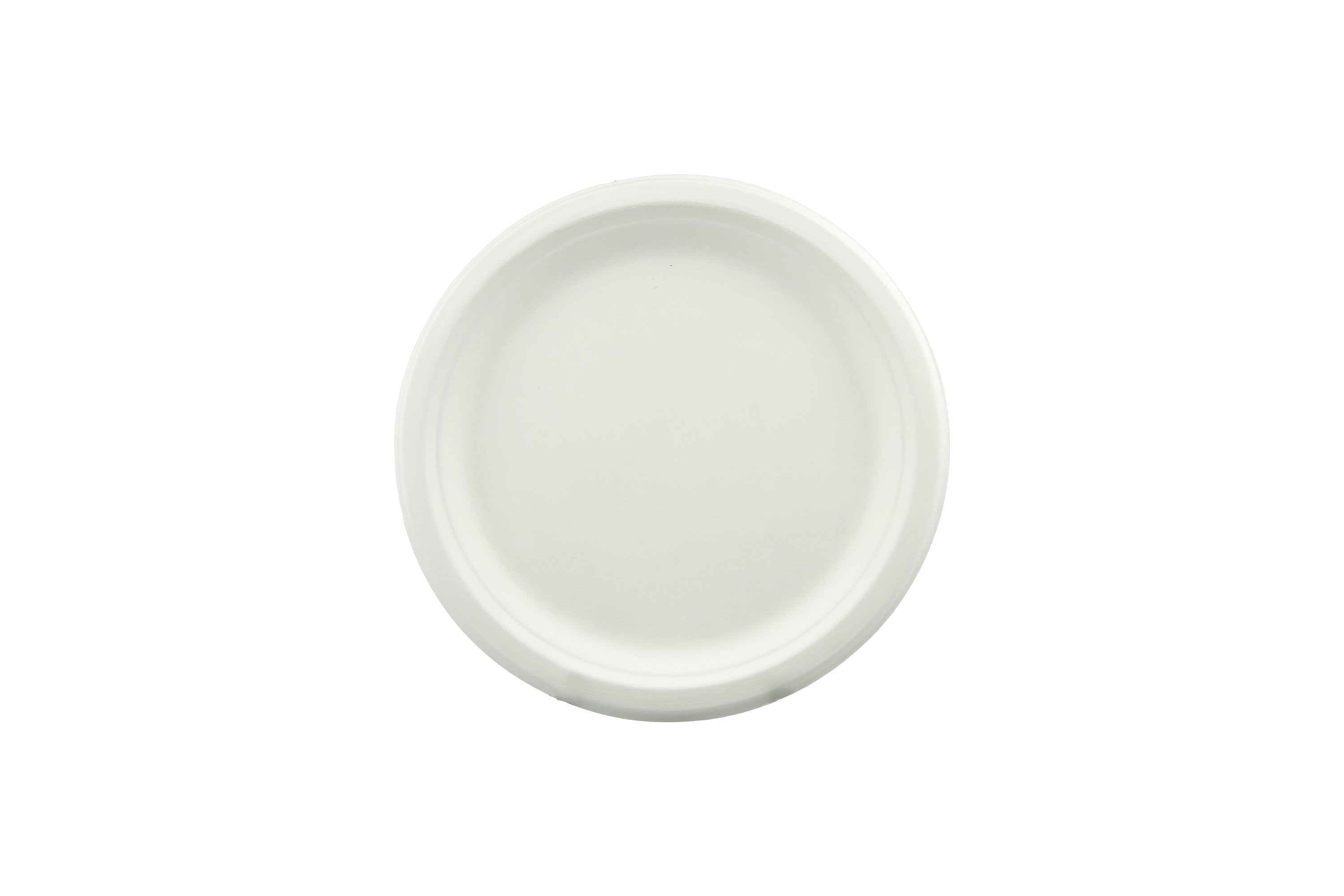 180mm Earth Sugar Cane Plate Pk25