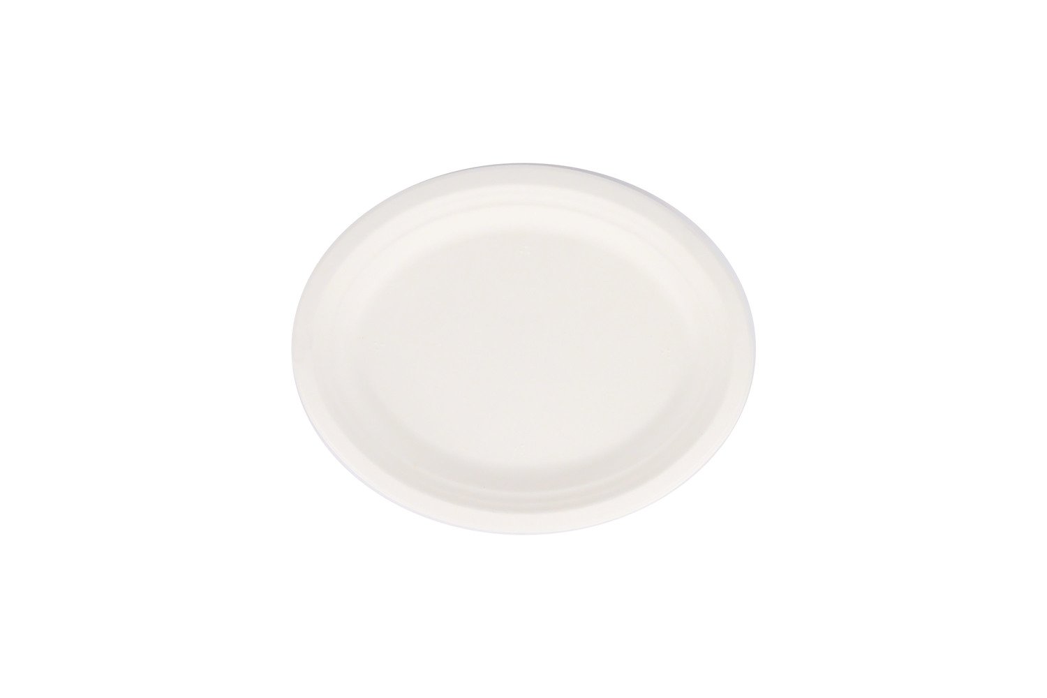 320mm x 260mm Earth Oval Sugar Cane Plate Pk25