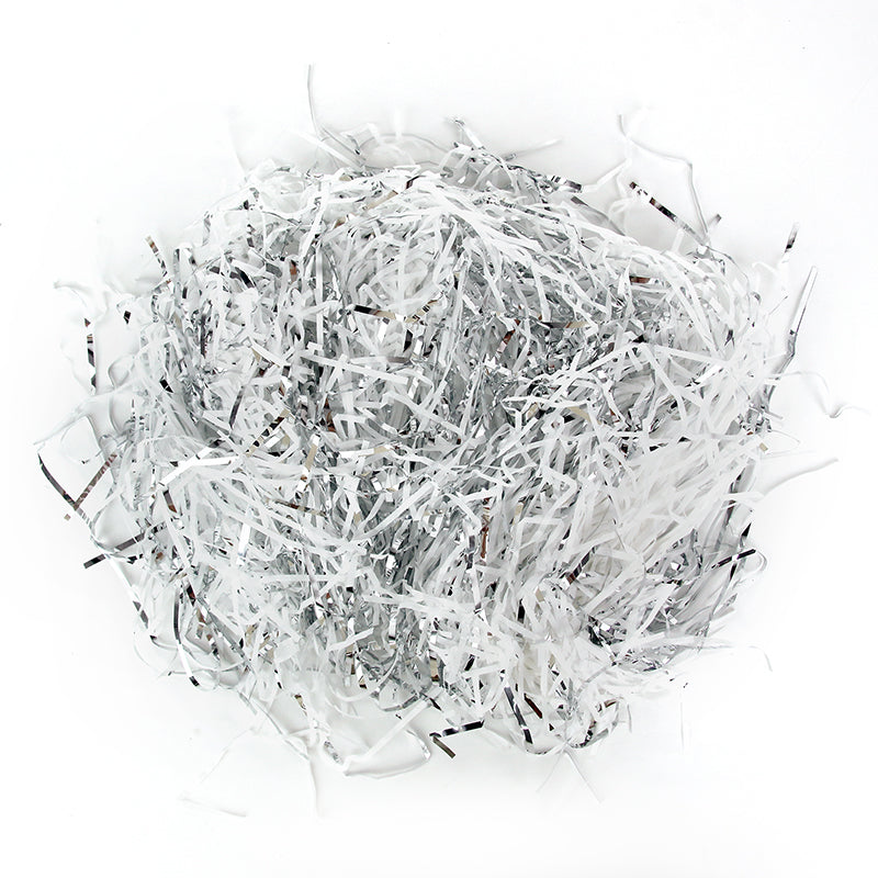 40G White/Silver Shredded Paper