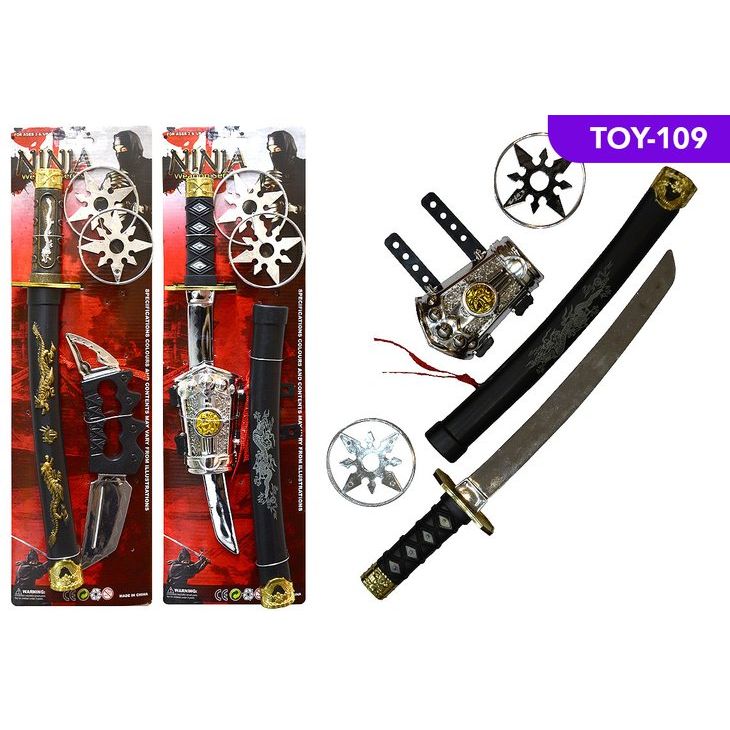 Ninja Toy Playset SKU TOY-109 - Dollars and Sense