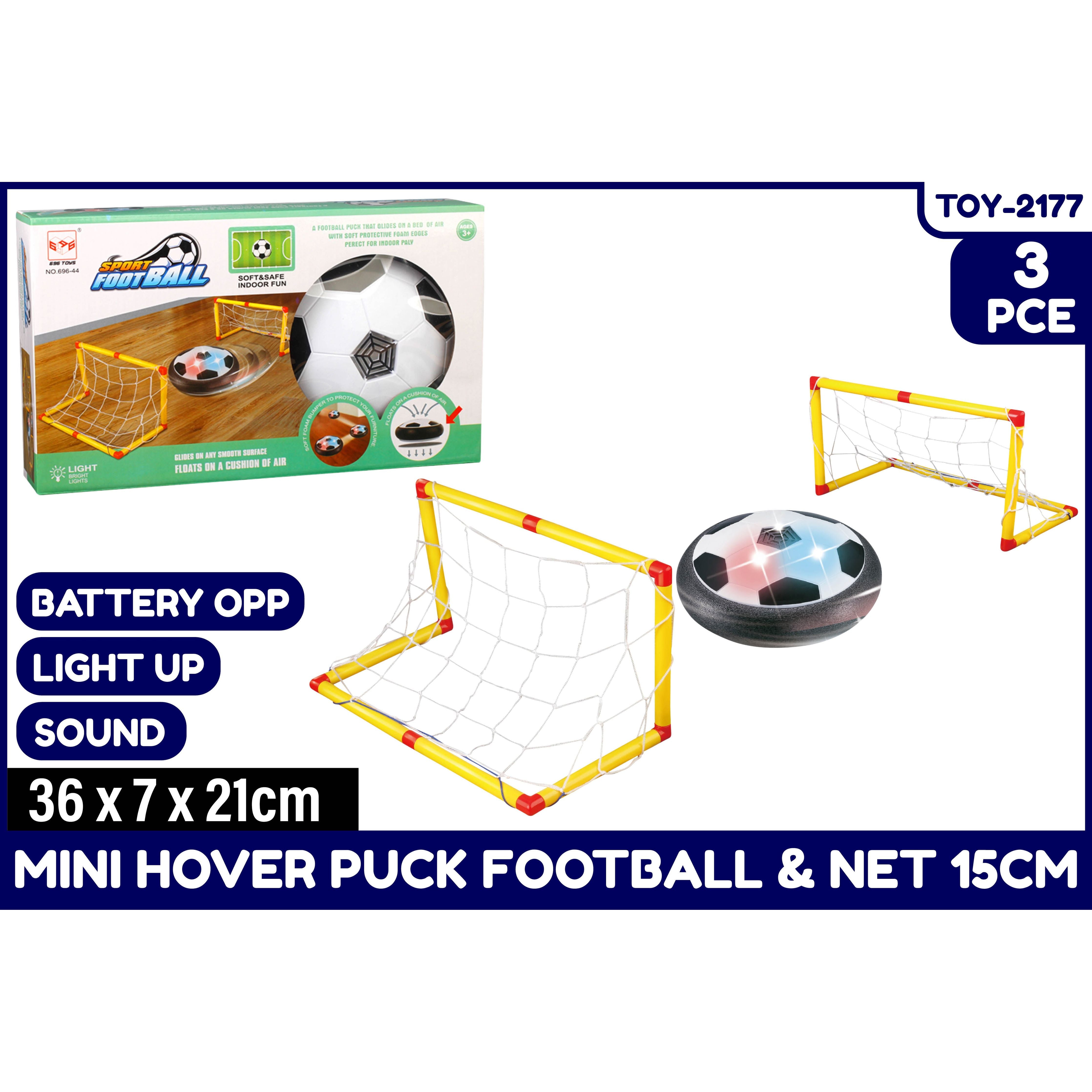 Mini Hover Football & Net Battery Operated 15cm - Dollars and Sense