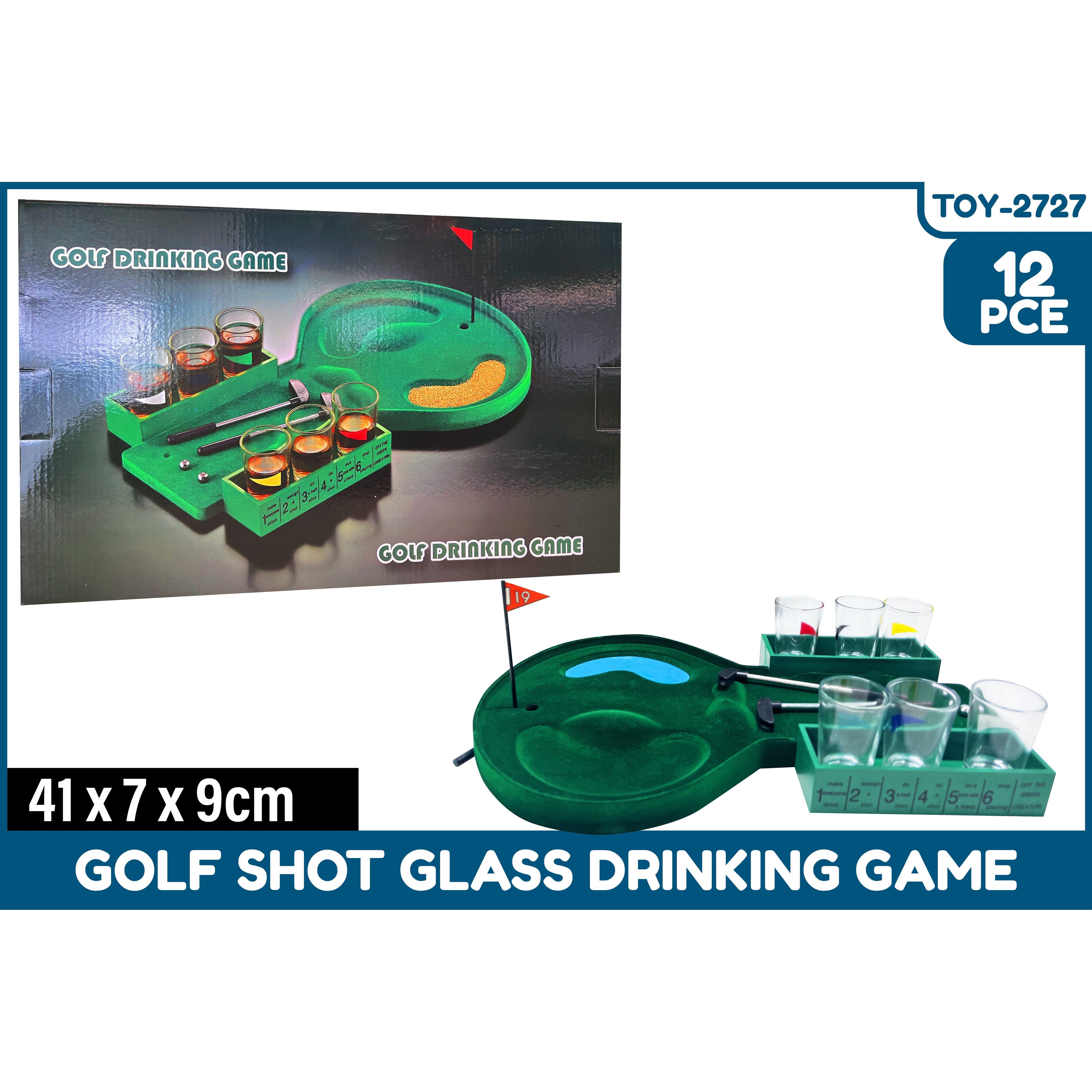 Golf Shot Glass Drinking Game Set - Dollars and Sense