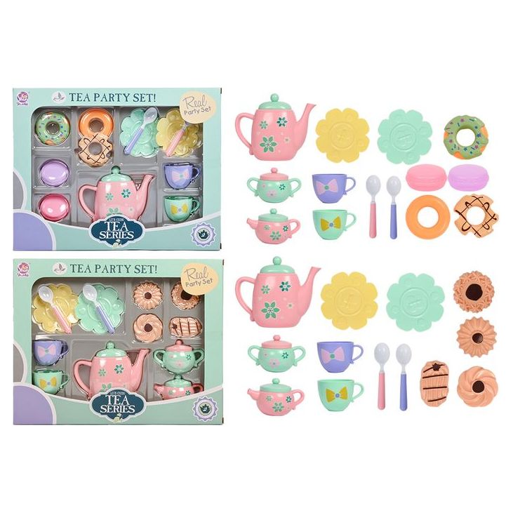 Tea Set - Biscuits or Donuts - Dollars and Sense