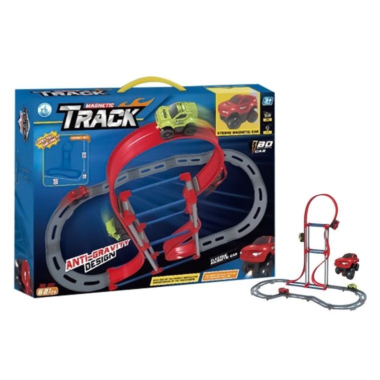 62-69PCE 3D MAGNETIC TRACK WITH CAR - Dollars and Sense