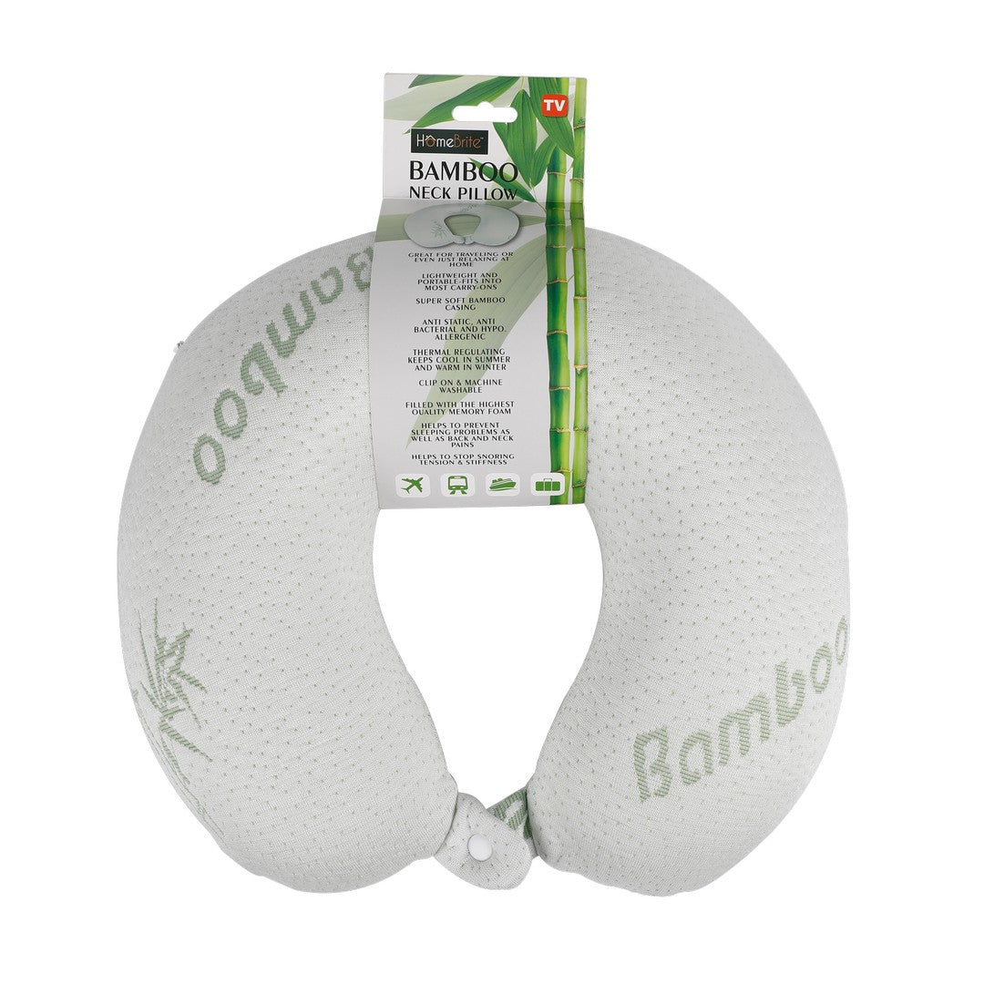 Travel Neck Pillow - Bamboo