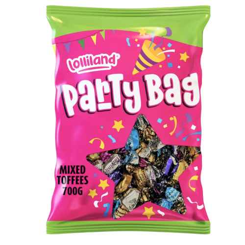 Party Bag Mixed Toffees 700g - Dollars and Sense