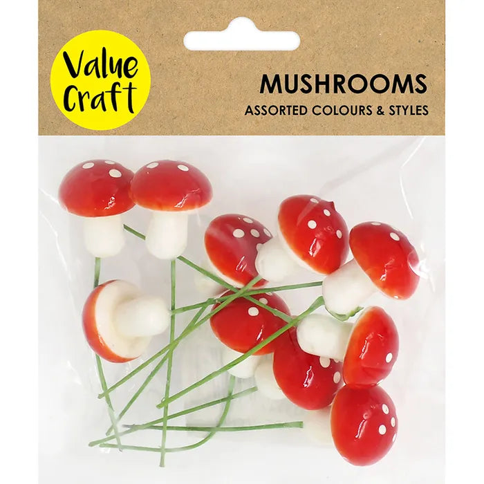 Mushrooms with Stem - Medium