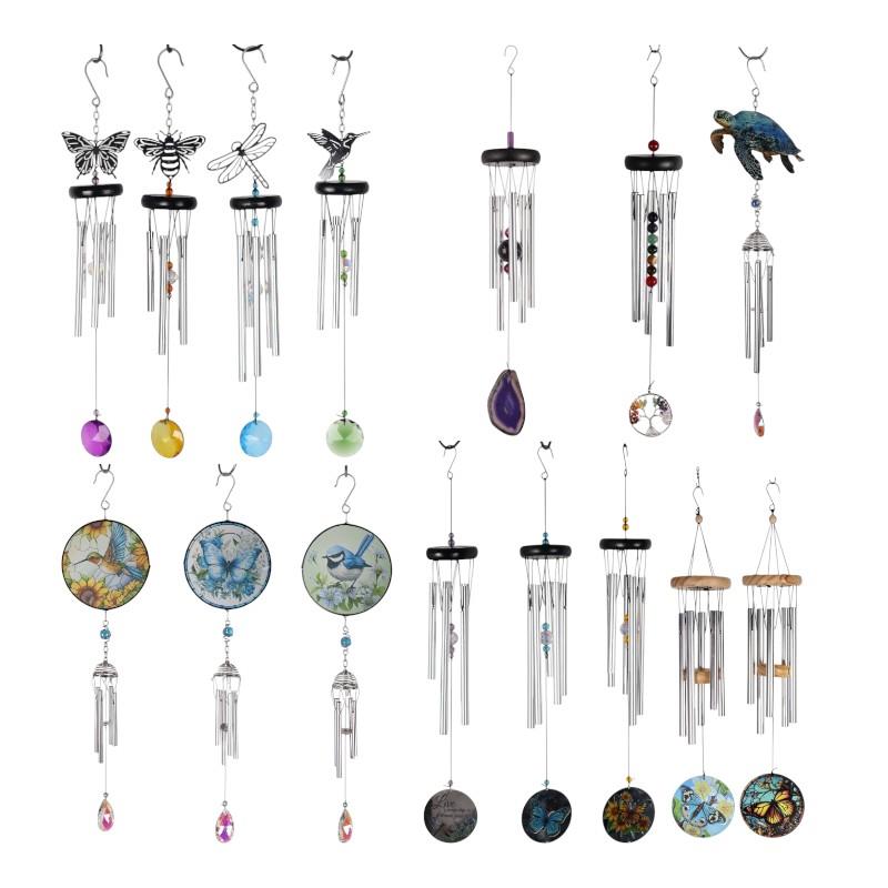 Assorted Windchimes in Bulk packing 12As SKU WCASS - Dollars and Sense