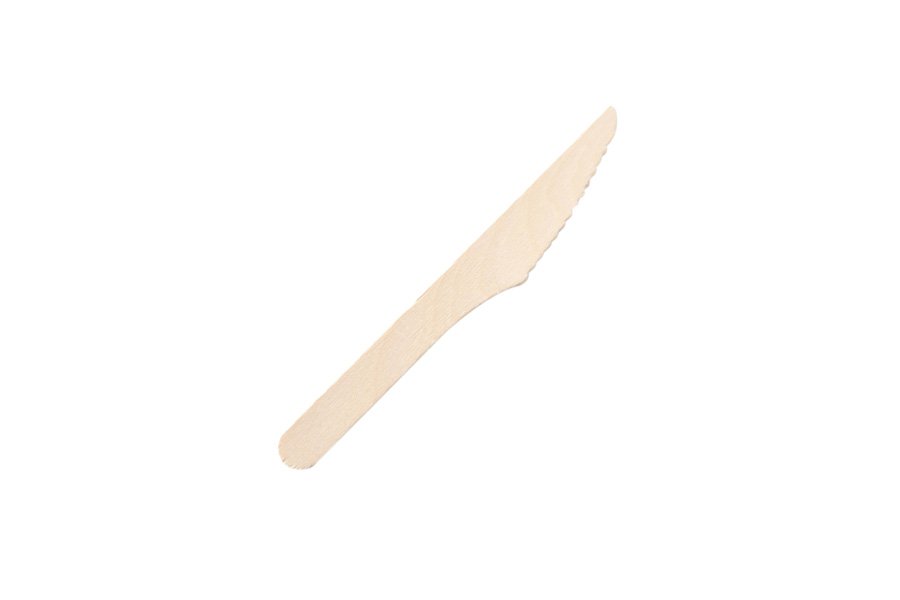 Wooden Knife 16.5cm 100pk