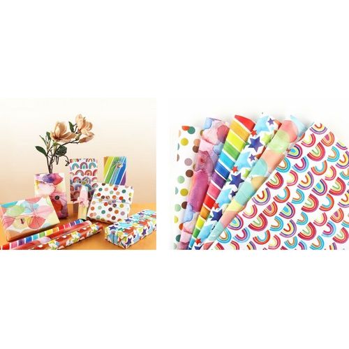 Cheerful Gift Wrap 70Cmx3M 38Mm Core Default Title