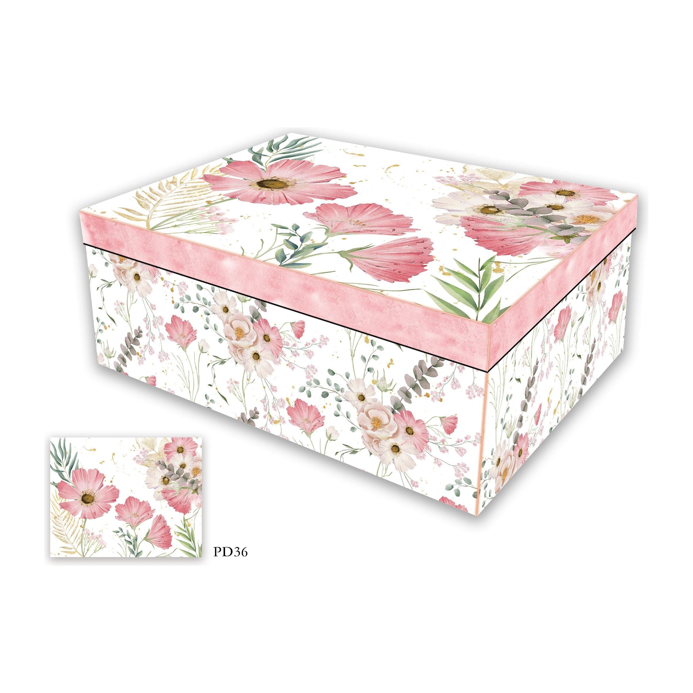 Meadow Bouquet Gift Box 43x34x16cm