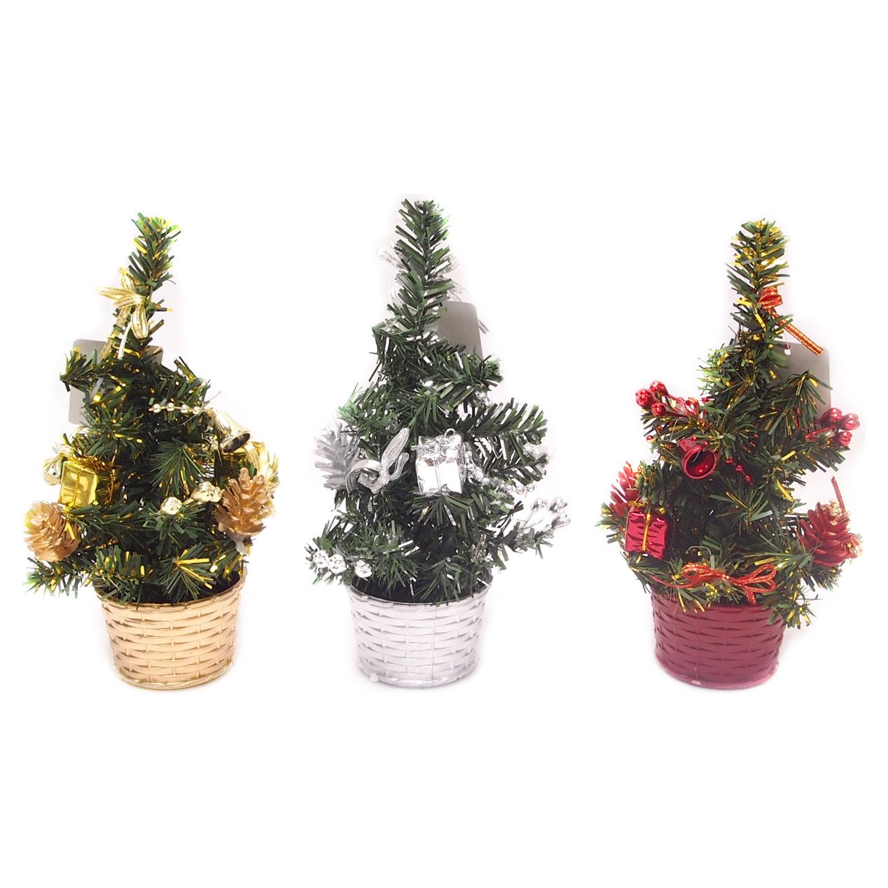 Mini Christmas Tree - Decorated - Dollars and Sense
